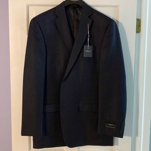 Van Heusen dark blue suit separates